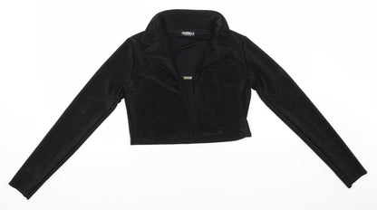 Fashionkilla Womens Black   Jacket  Size 12