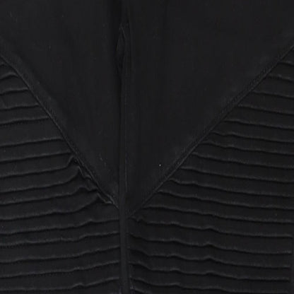 Denim & Co. Womens Black  Cotton Skinny Jeans Size 30 in L30 in Regular