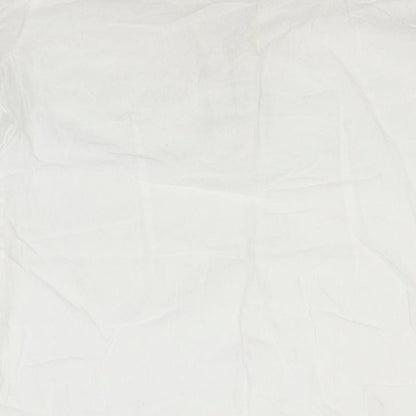 BiBA Womens White   Basic Blouse Size 6 Round Neck