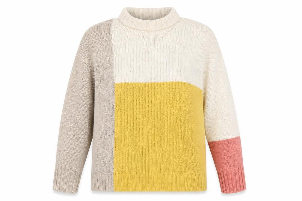 Womens UK Size M Marks and Spencer Orange Pullover Jumper