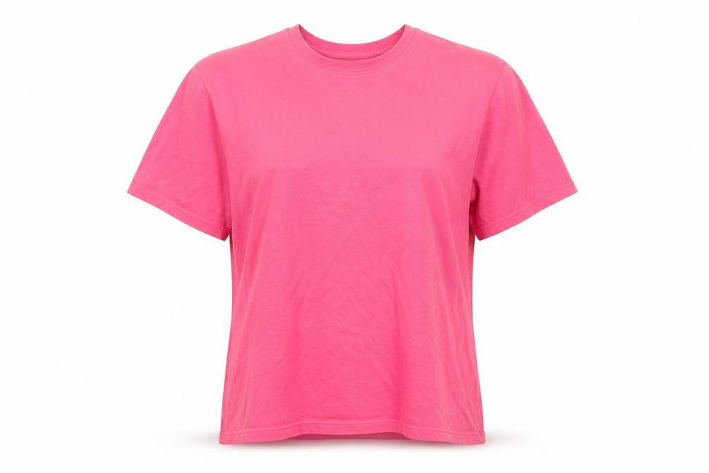 Womens UK Size L Blue Harbour Pink Basic T-Shirt
