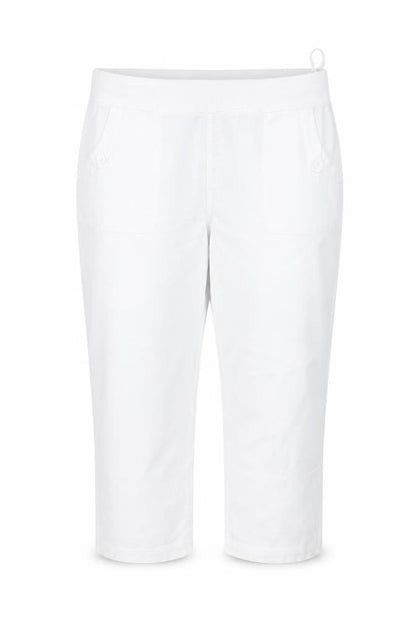 Womens UK Size 16 ISLE Regular Fit  White Trousers
