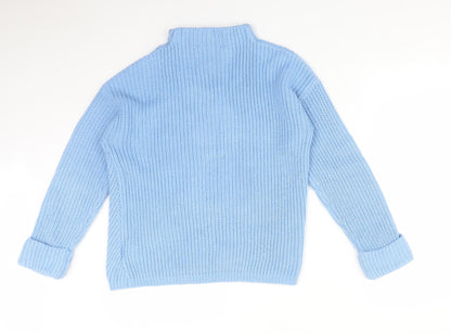 Womens UK Size 8 Dorothy Perkins Blue Pullover Jumper