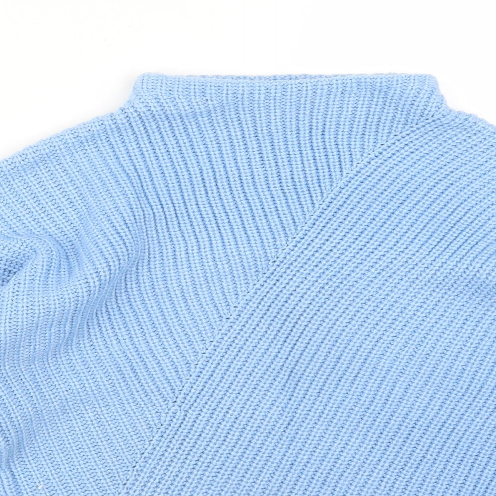 Womens UK Size 8 Dorothy Perkins Blue Pullover Jumper