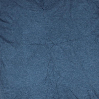Womens UK Size 10 Atmosphere Blue Basic T-Shirt