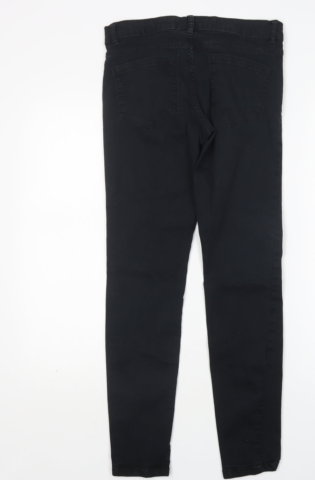Womens UK Size 8 H&M Regular Fit Skinny Black Jeans