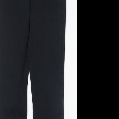 Womens UK Size 8 H&M Regular Fit Skinny Black Jeans