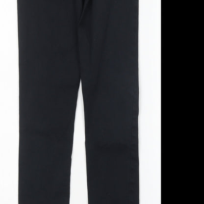 Womens UK Size 8 H&M Regular Fit Skinny Black Jeans