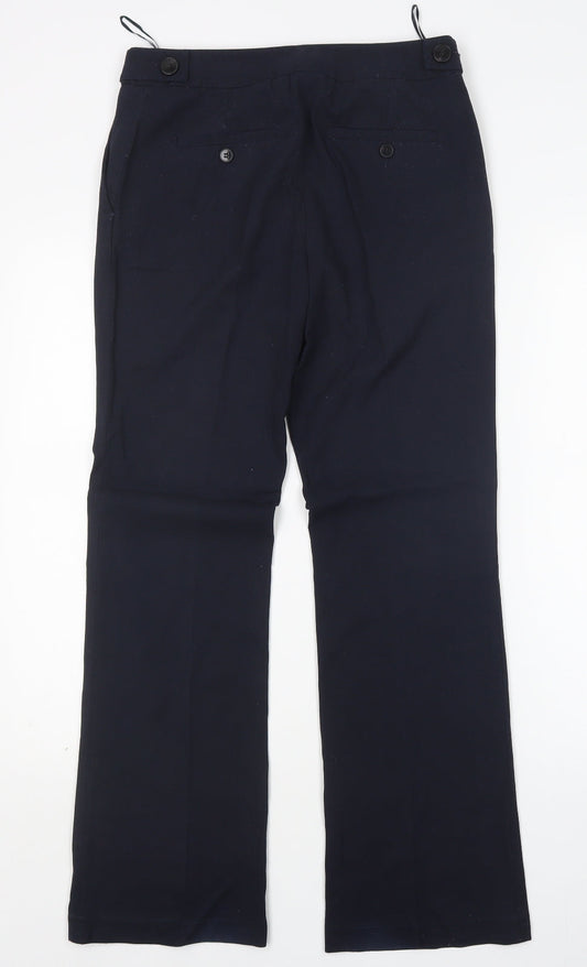 Womens UK Size 8 NEXT Regular Fit  Blue Trousers