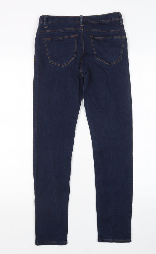 Denim co Womens Blue  Cotton Skinny Jeans Size 6 L28 in Regular