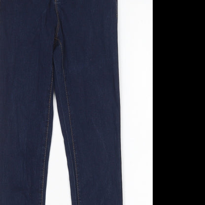 Denim co Womens Blue  Cotton Skinny Jeans Size 6 L28 in Regular