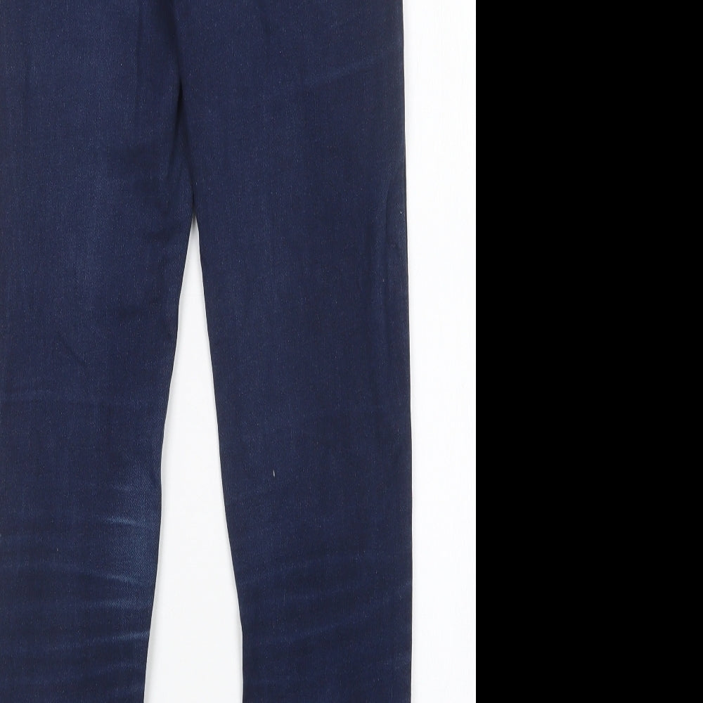 Denim co Womens Blue  Cotton Skinny Jeans Size 10 L28 in Regular