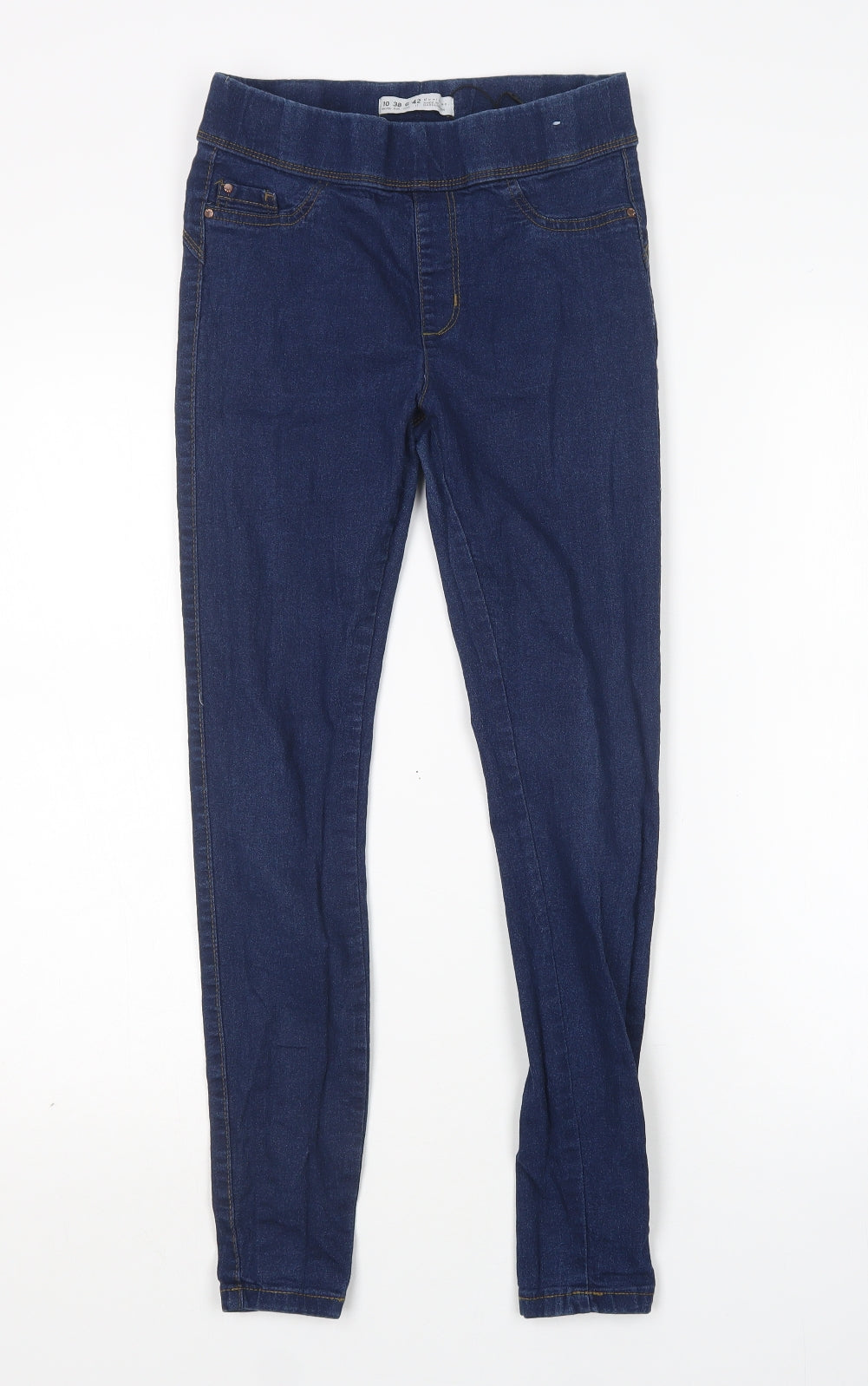 Denim co Womens Blue  Cotton Jegging Jeans Size 10 L27 in Regular
