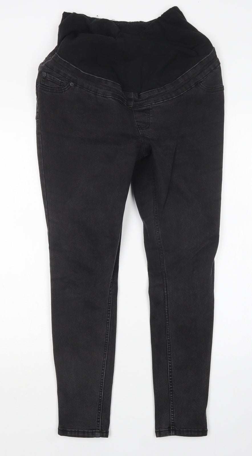 New Look Womens Black  Cotton Jegging Jeans Size 10 L27 in Regular