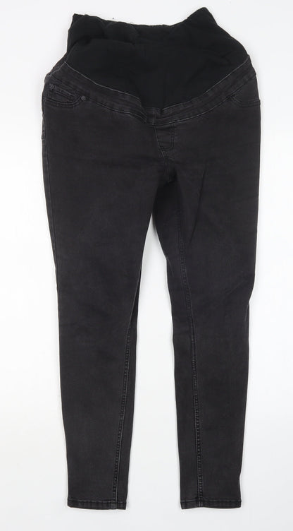 New Look Womens Black  Cotton Jegging Jeans Size 10 L27 in Regular