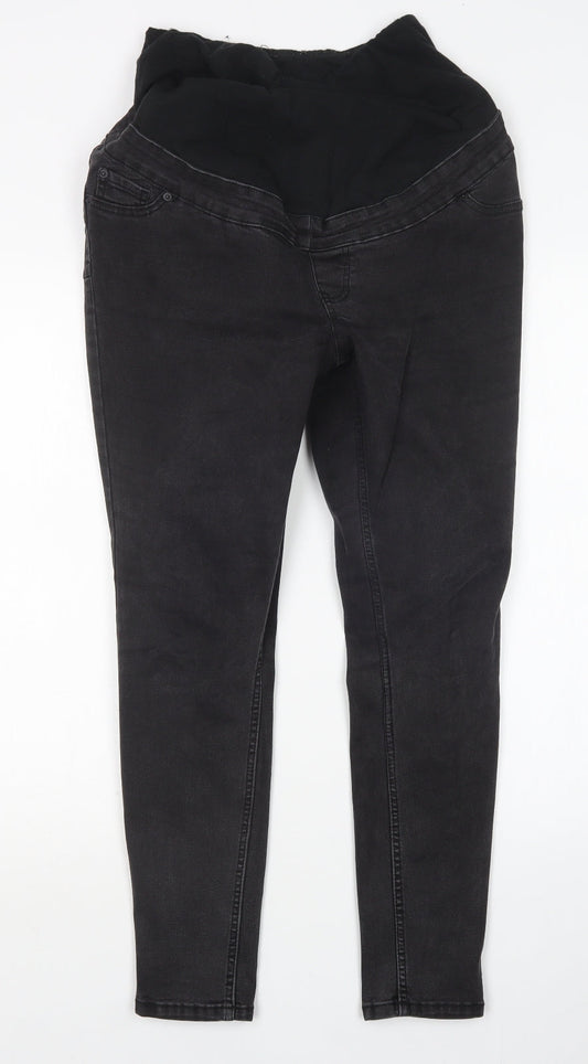 New Look Womens Black  Cotton Jegging Jeans Size 10 L27 in Regular
