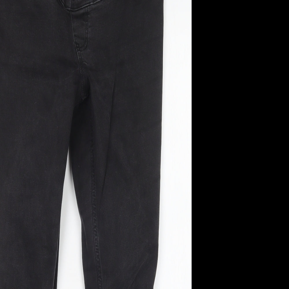 New Look Womens Black  Cotton Jegging Jeans Size 10 L27 in Regular