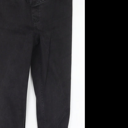 New Look Womens Black  Cotton Jegging Jeans Size 10 L27 in Regular