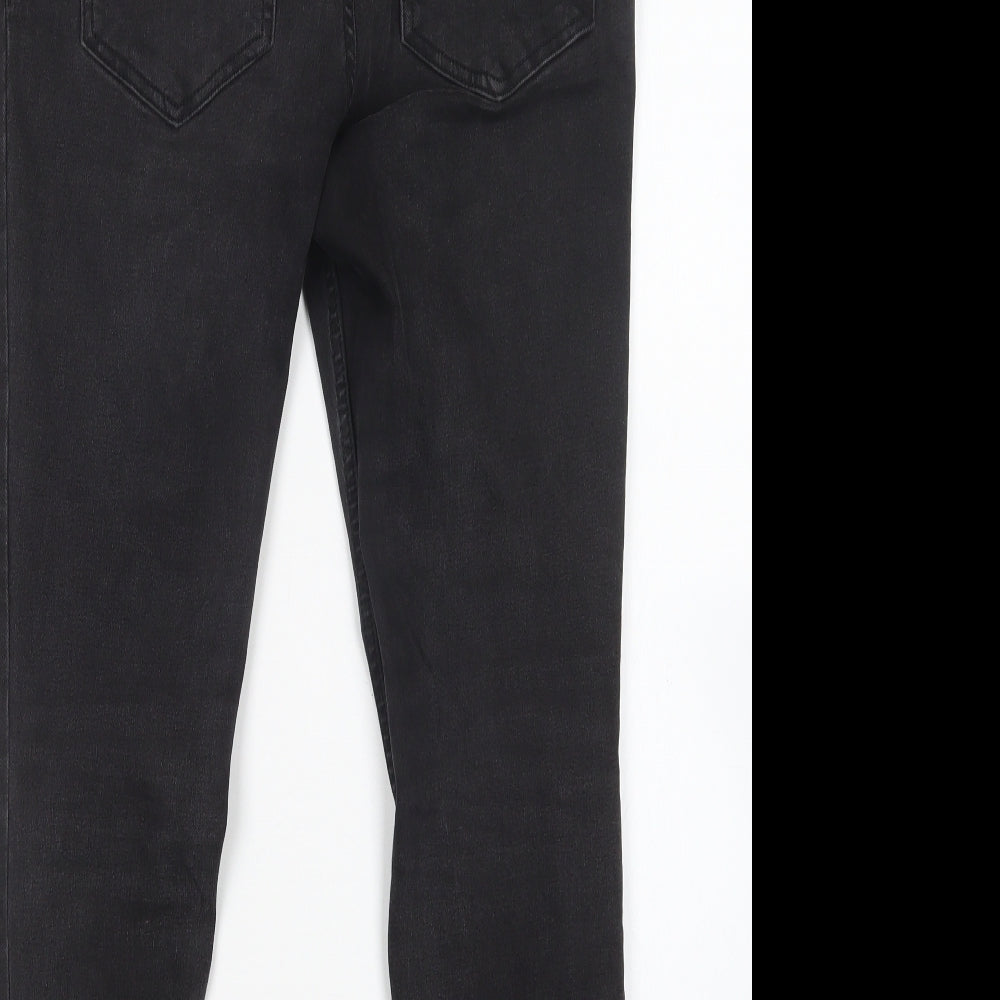 New Look Womens Black  Cotton Jegging Jeans Size 10 L27 in Regular
