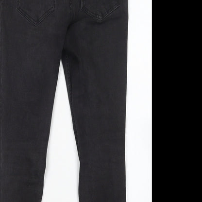 New Look Womens Black  Cotton Jegging Jeans Size 10 L27 in Regular