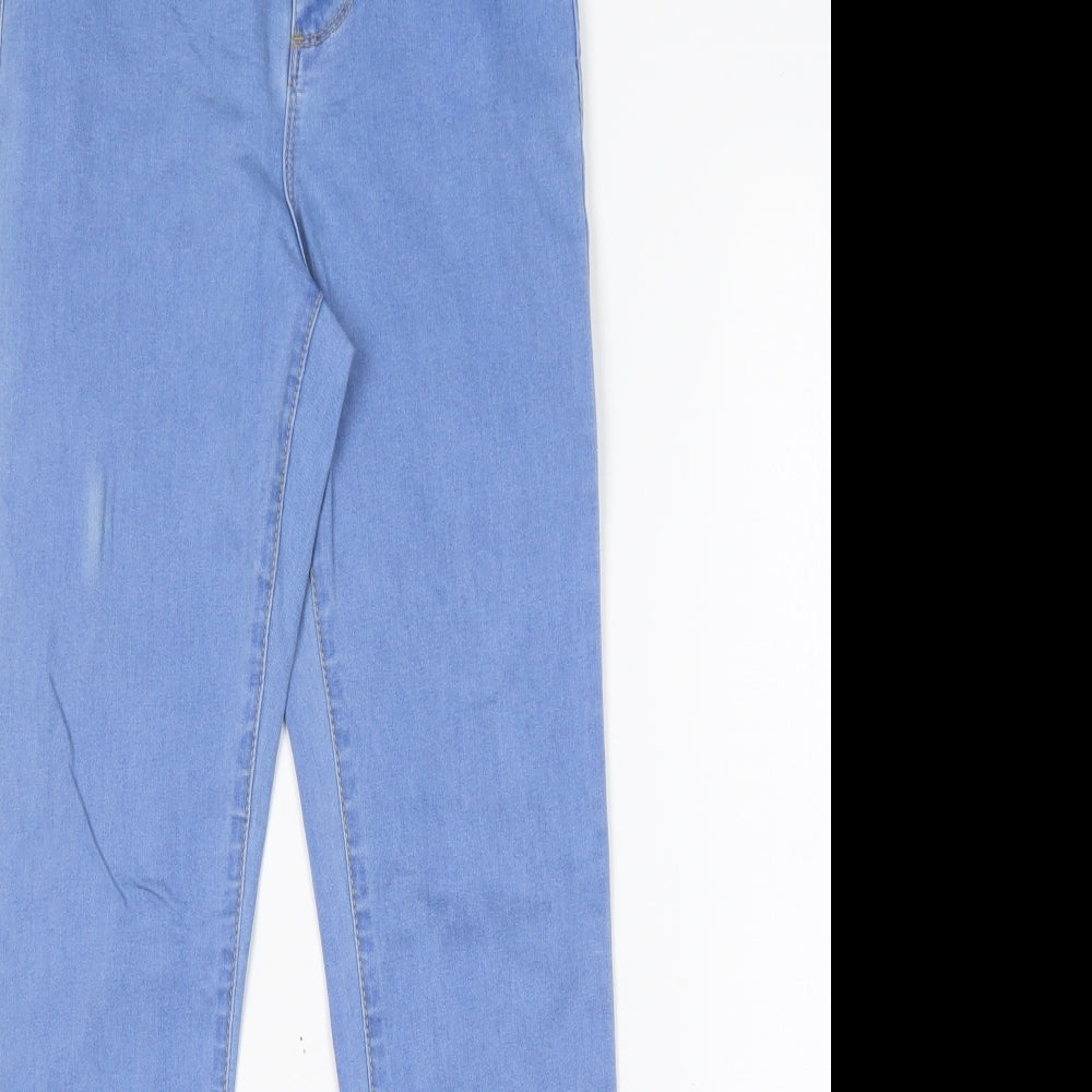 Denim Co Womens Blue  Cotton Skinny Jeans Size 8 L28 in Regular
