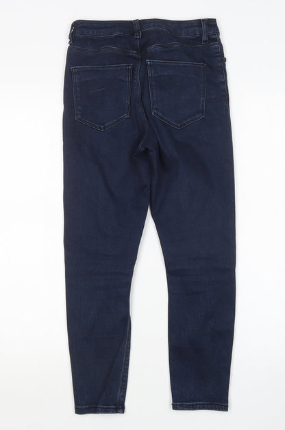 ASOS Womens Blue  Cotton Skinny Jeans Size 26 in L23 in Regular