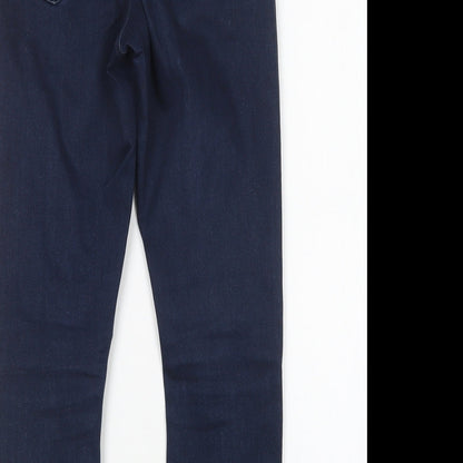 ASOS Womens Blue  Cotton Skinny Jeans Size 26 in L23 in Regular