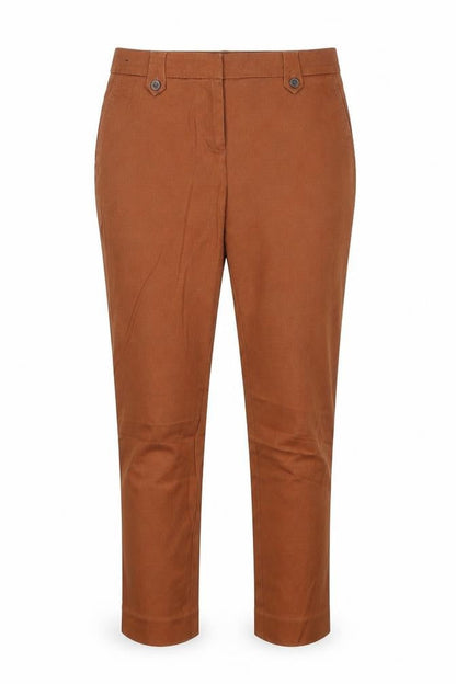 Womens UK Size 8 NEXT Regular Fit  Brown Trousers