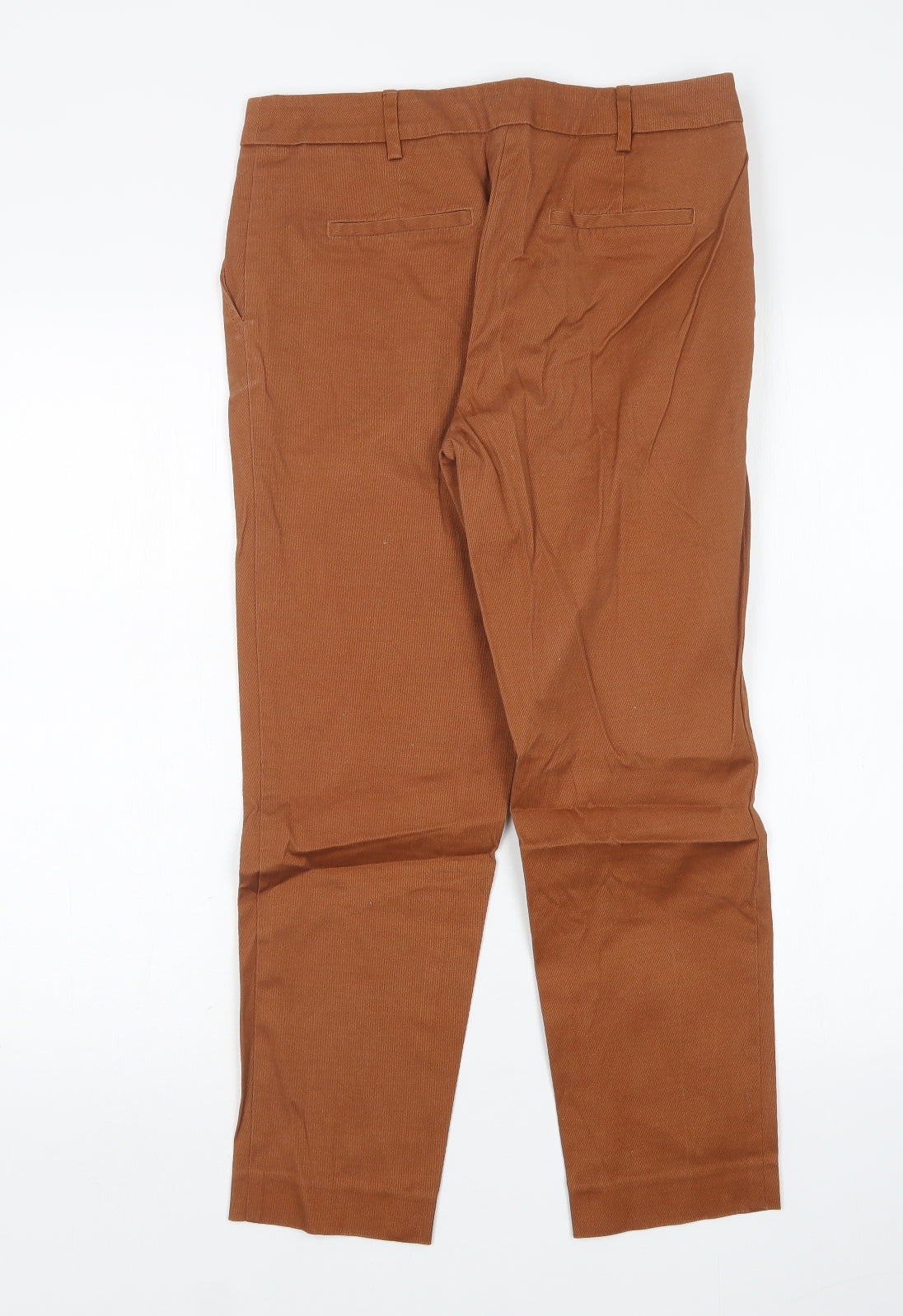 Womens UK Size 8 NEXT Regular Fit  Brown Trousers