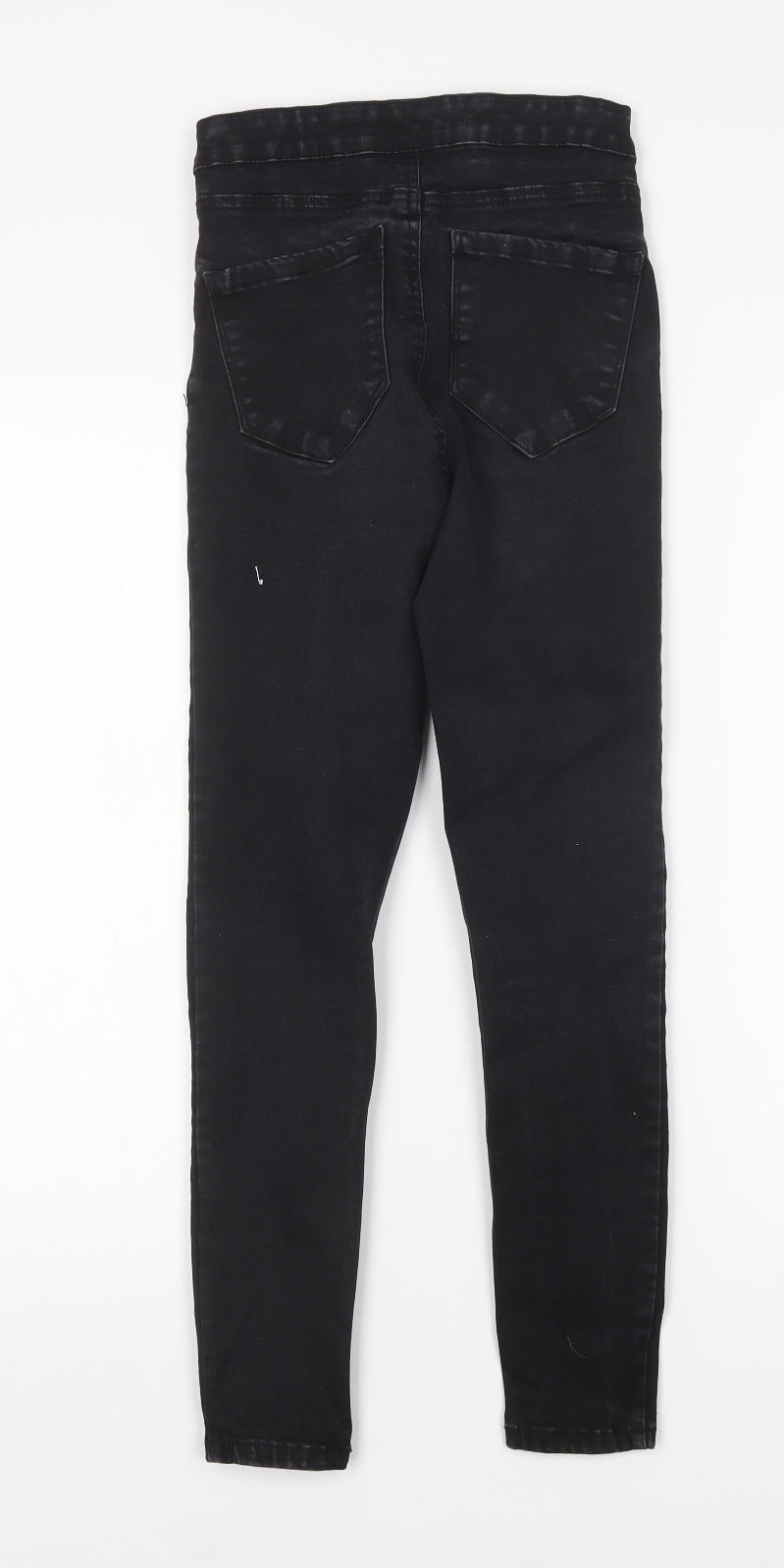 Denim co Womens Black  Cotton Skinny Jeans Size 10 L25 in Regular