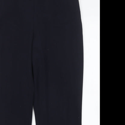 Womens UK Size 14 M&S Regular Fit  Blue Trousers