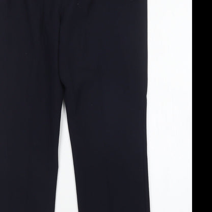 Womens UK Size 14 M&S Regular Fit  Blue Trousers