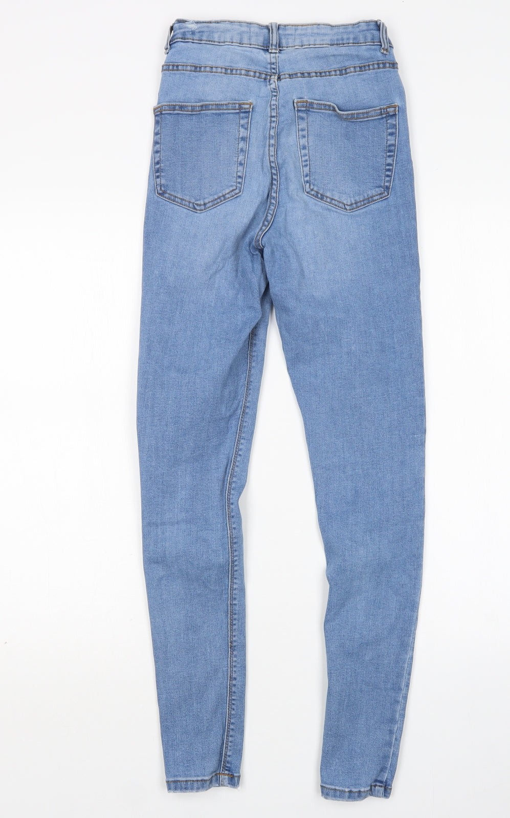 Denim co Womens Blue  Cotton Skinny Jeans Size 8 L28 in Regular