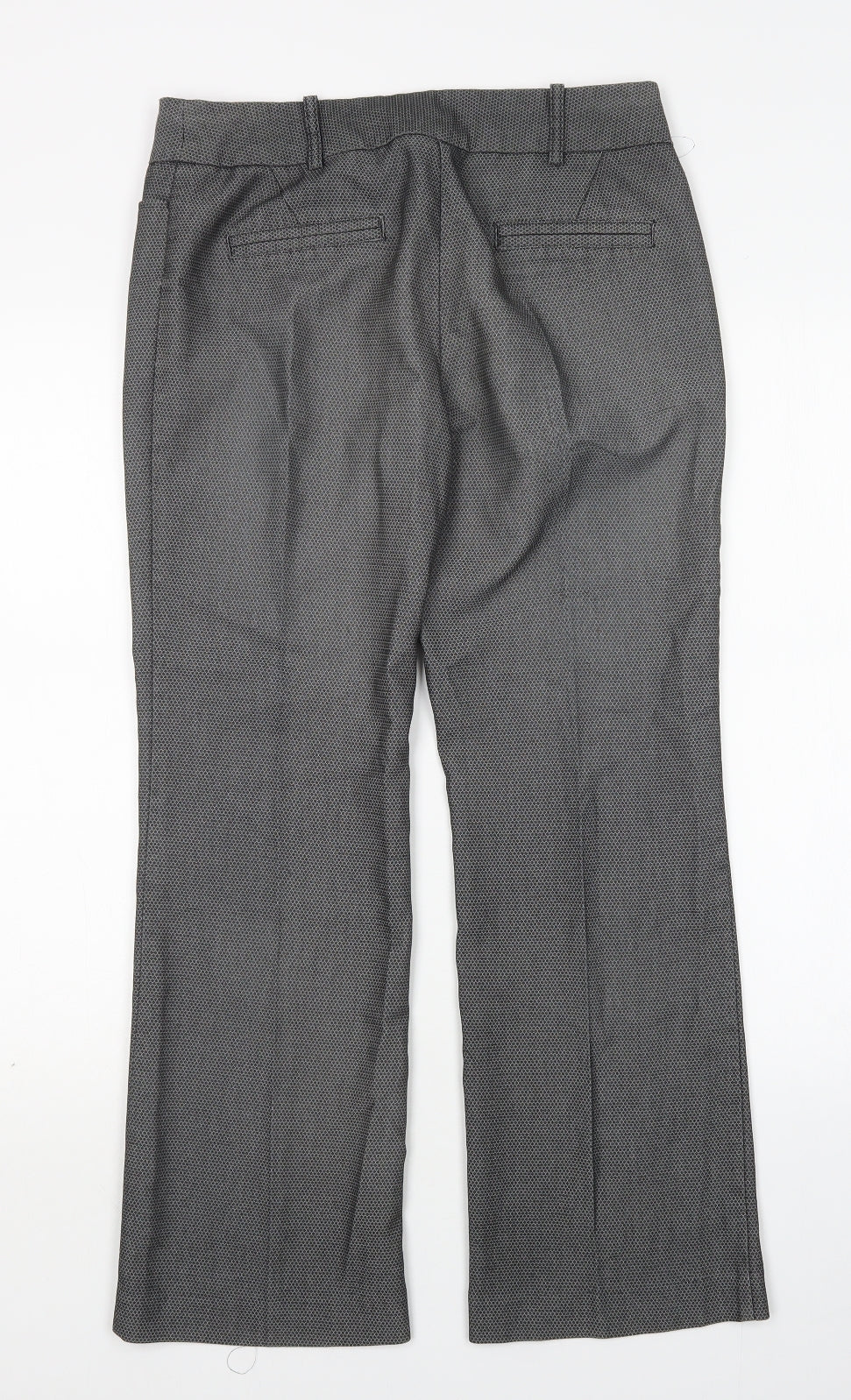 Womens UK Size 10 NEXT Regular Fit  Grey Trousers
