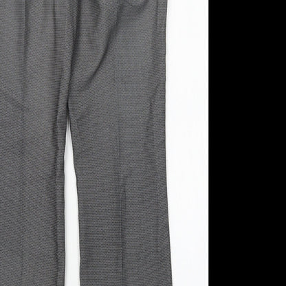 Womens UK Size 10 NEXT Regular Fit  Grey Trousers