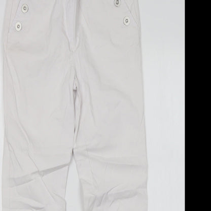 Debenhams Womens White  Cotton Jegging Jeans Size 10 L29 in Regular