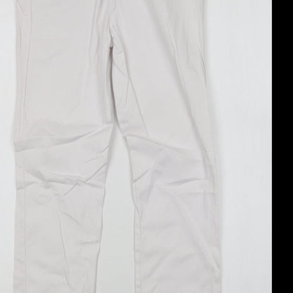 Debenhams Womens White  Cotton Jegging Jeans Size 10 L29 in Regular