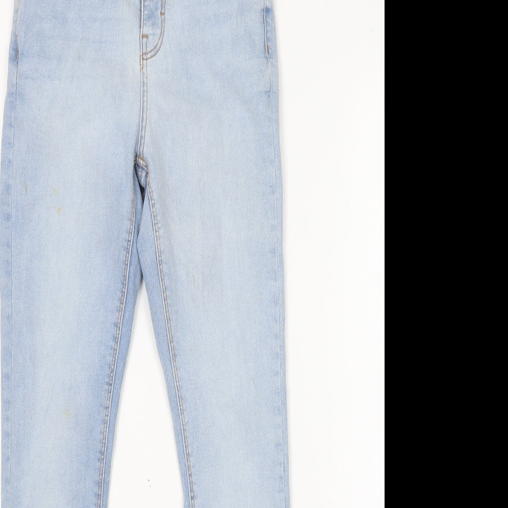 Denim co Womens Blue  Cotton Skinny Jeans Size 8 L28 in Regular