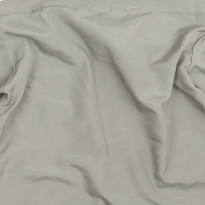 Mens UK Size One Size Hanover Beige  Button-Up Long Sleeve Casual Shirt
