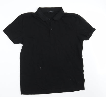 Mens UK Size L Peacocks 100% Cotton Polo Shirt