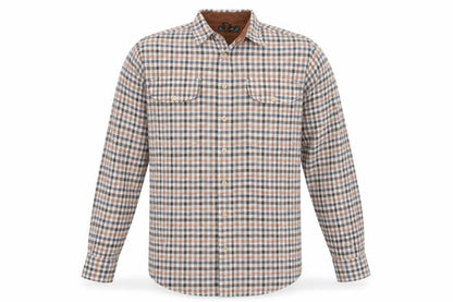 Mens UK Size M Bonari Brown  Button-Up Long Sleeve Casual Shirt