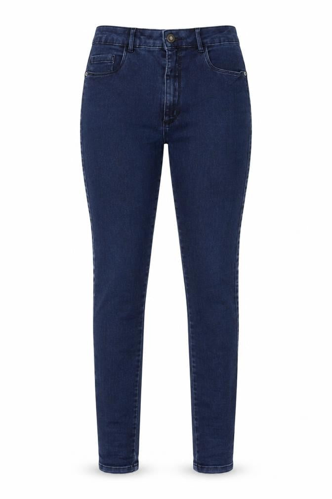 Front view of Only women’s blue cotton jegging jeans, size UK 32, in, 28-inch leg regular