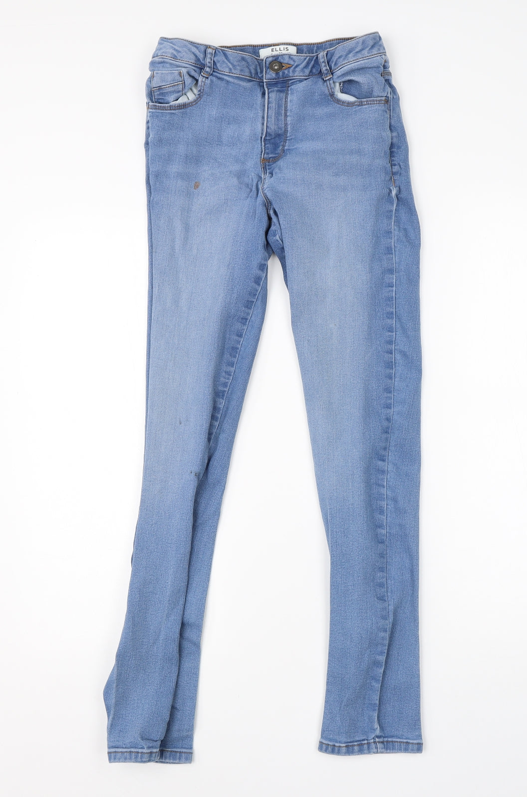 Dorothy Perkins Womens Blue  Cotton Skinny Jeans Size 6 L28 in Regular