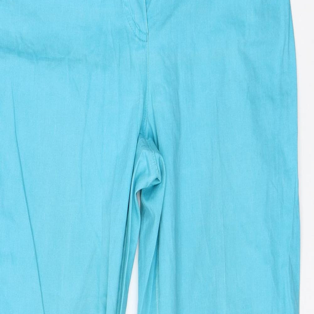 Verse Womens Blue  Cotton Straight Jeans Size 10 L28 in Regular