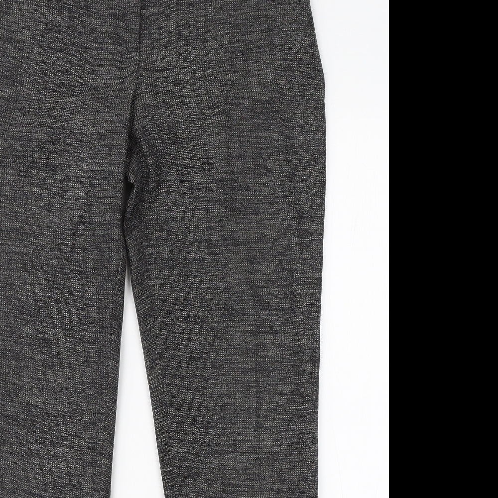 George Womens Grey  Viscose Dress Pants Trousers Size 10 L28 in Regular