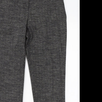 George Womens Grey  Viscose Dress Pants Trousers Size 10 L28 in Regular