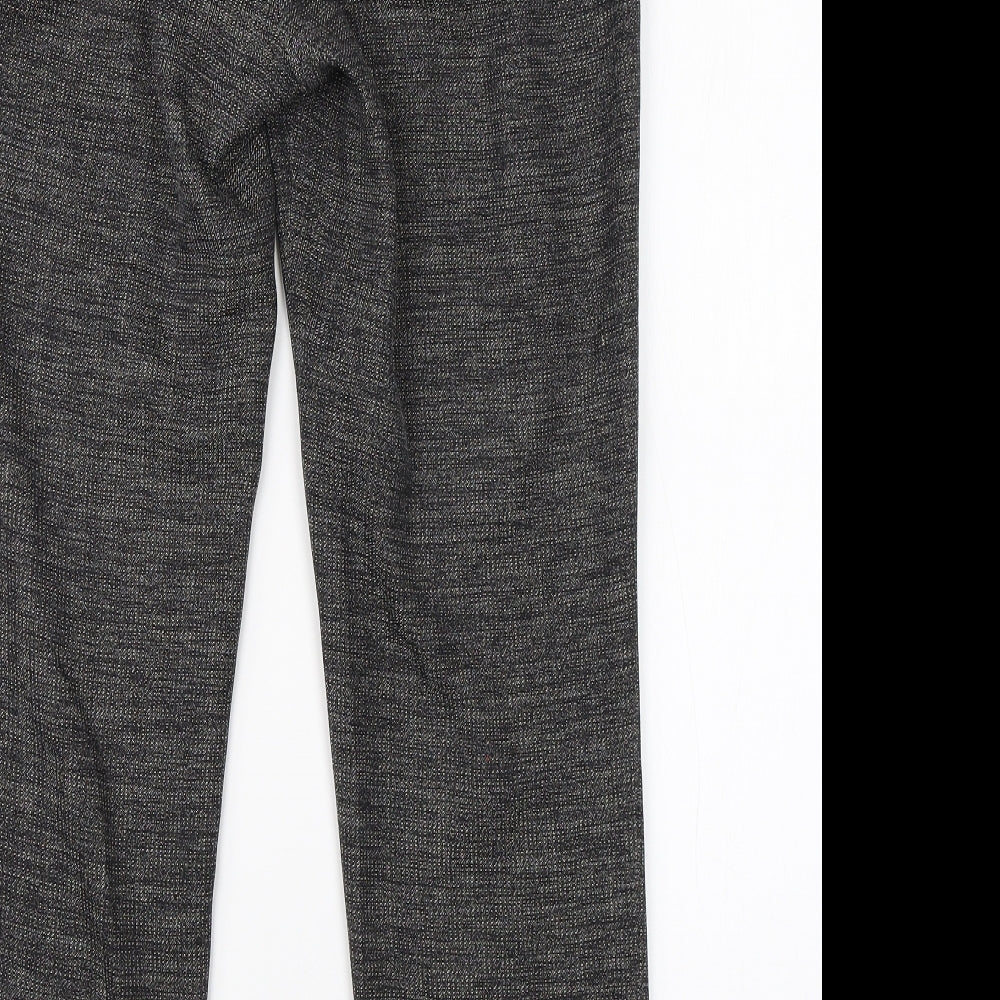 George Womens Grey  Viscose Dress Pants Trousers Size 10 L28 in Regular