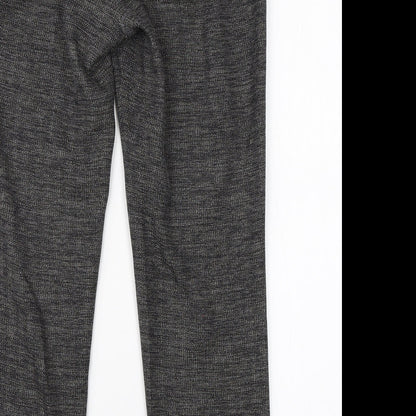 George Womens Grey  Viscose Dress Pants Trousers Size 10 L28 in Regular