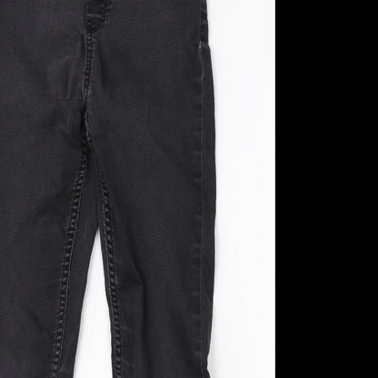 New Look Womens Black  Cotton Jegging Jeans Size 12 L26 in Regular