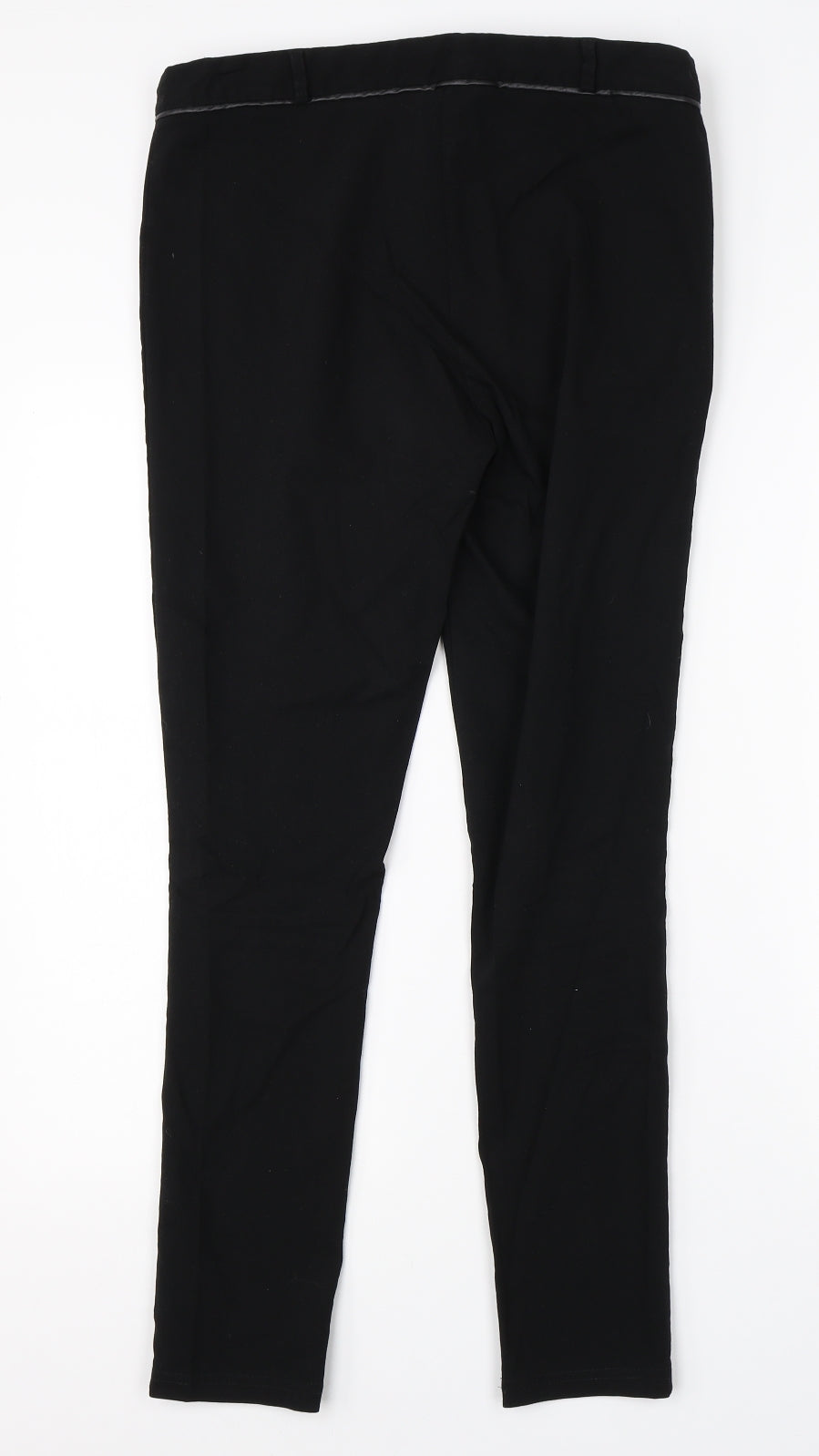 Womens UK Size 12 Dorothy Perkins Regular Fit Dress Pants Black Trousers